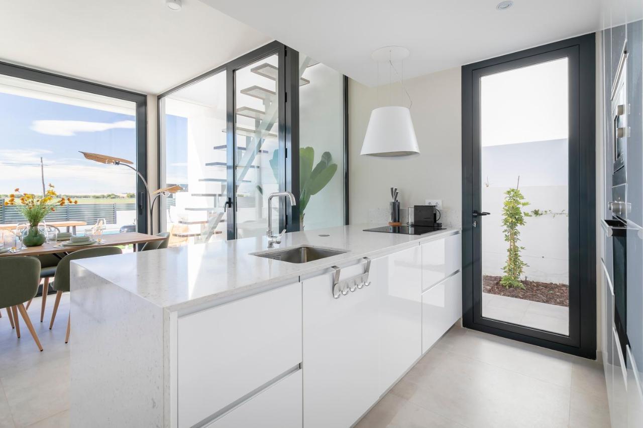 Casa De Cristal - Beautiful Villa With Private Pool, 350M From Beach, Astonishing Views Mar de Cristal Luaran gambar