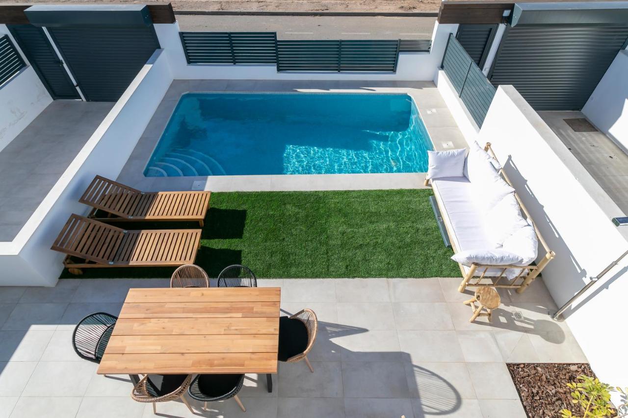 Casa De Cristal - Beautiful Villa With Private Pool, 350M From Beach, Astonishing Views Mar de Cristal Luaran gambar