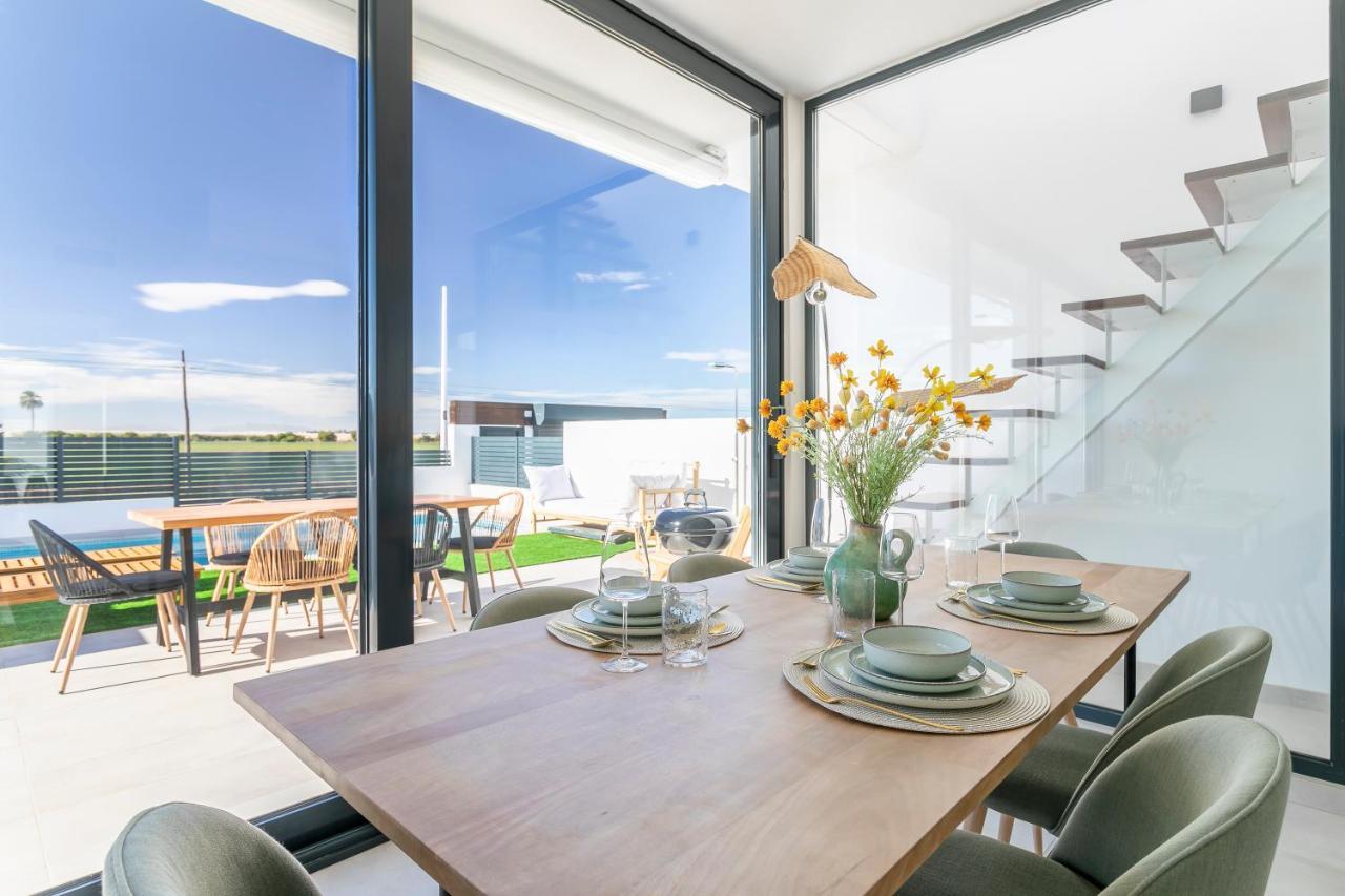 Casa De Cristal - Beautiful Villa With Private Pool, 350M From Beach, Astonishing Views Mar de Cristal Luaran gambar